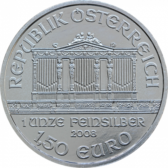 Silberunze Wiener Philharmoniker