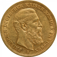 Preussen 20 Mark Friedrich III