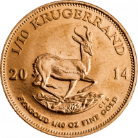Südafrika Krügerrand 1/10 Unze Gold