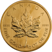 Maple Leaf 1/2 Unze Gold