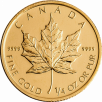 Maple Leaf 1/4 Unze Gold