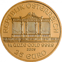 Wiener Philharmoniker 1/4 Unze Gold