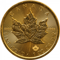 Gold Maple Leaf 1 Unze