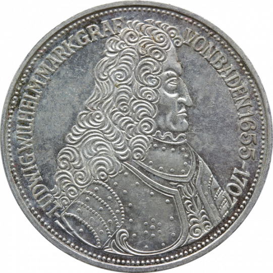 BRD 5.-DM Markgraf von Baden 1955