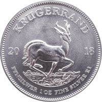 1 Unze Krügerrand Silbermünze