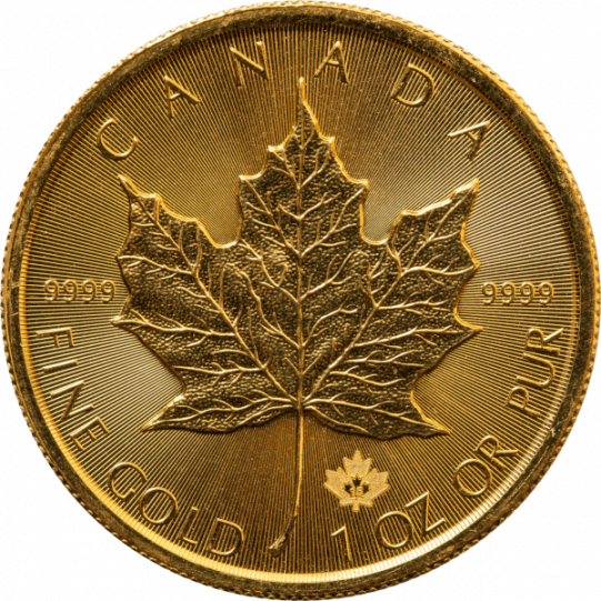 Gold Maple Leaf 1 Unze