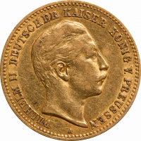 Preussen 20 Mark Wilhelm II