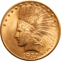 USA 10 $ Indian Head