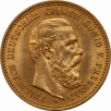 Gold Preussen 10 Mark Friedrich III