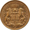 Gold 10 Mark Hamburg