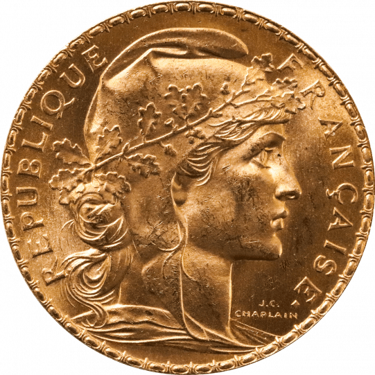 Frankreich 20 Francs 5,80g