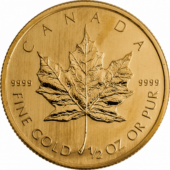 Maple Leaf 1/2 Unze