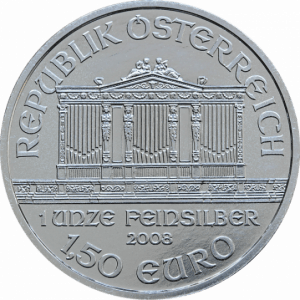 500 x 1 Unze Wiener Philharmoniker, pro Münze