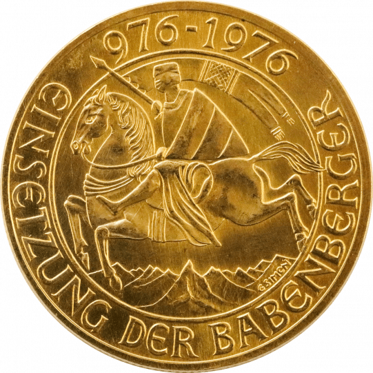 Österreich Babenberger 1000 ÖS 12,15g