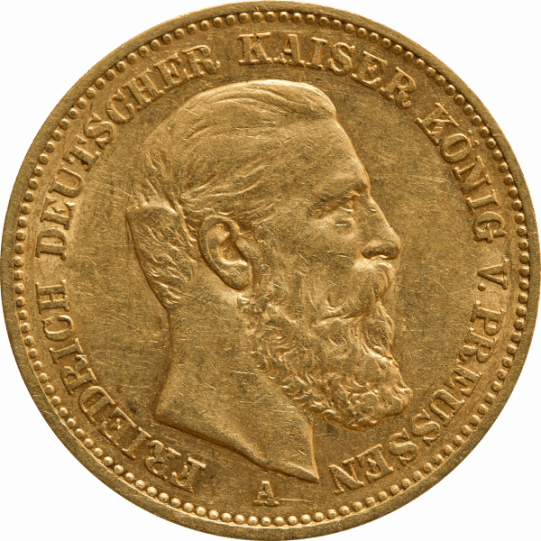 Preussen 20 Mark Friedrich III