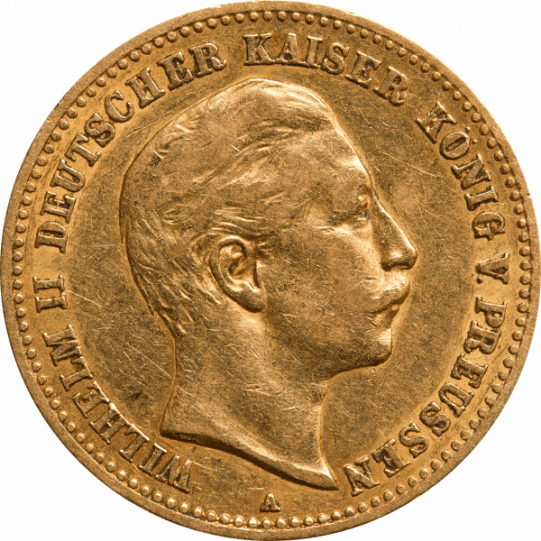 Preussen 20 Mark Wilhelm II