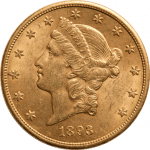 USA 20 $ Liberty Head