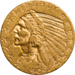 USA 5 $ Indian Head