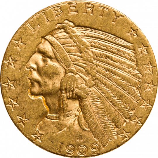 USA 5 $ Indian Head